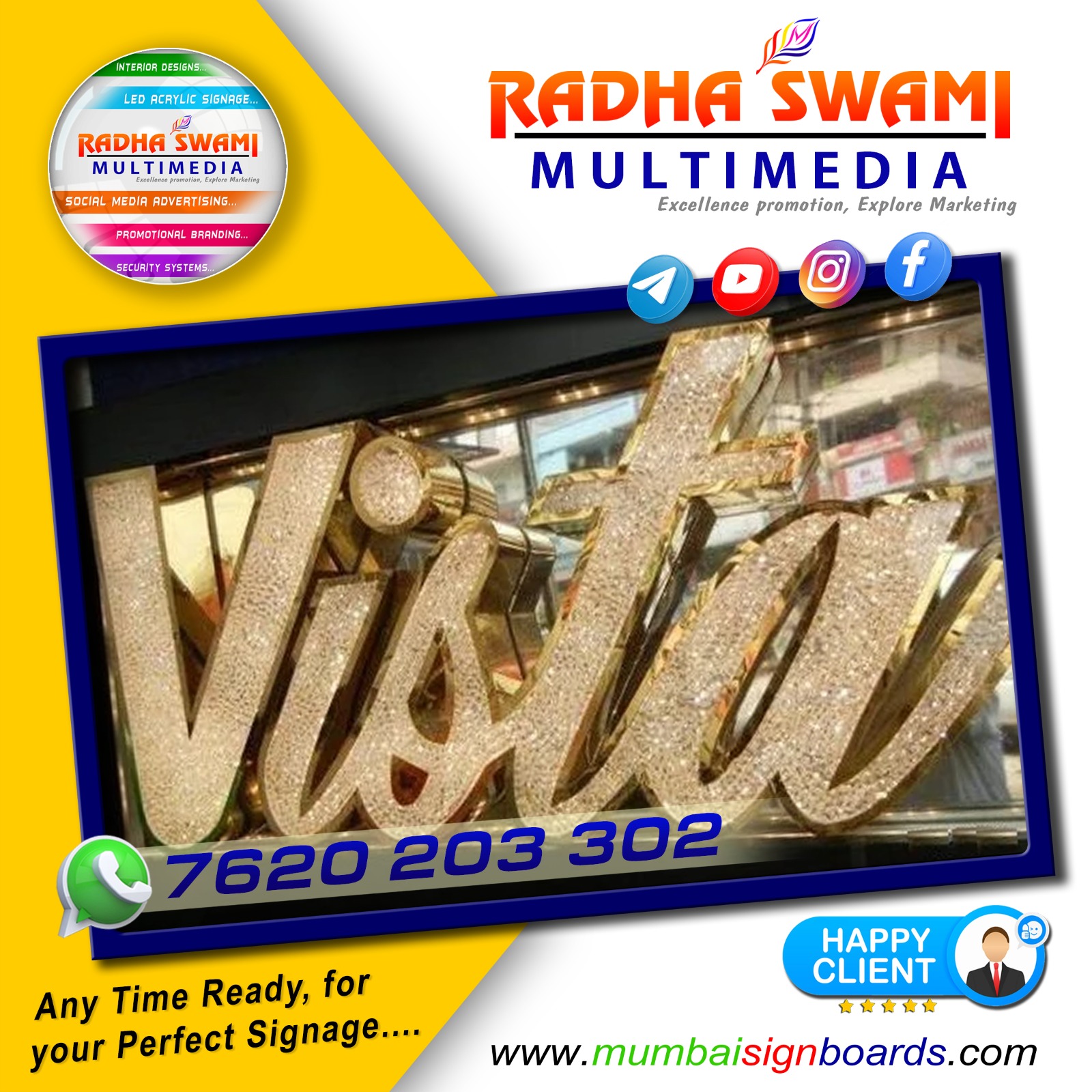 DIAMOND LUXURY LETTER BOARDS